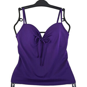 Victoria's Secret ~Woman Size 32D~ Purple Very Sexy Beach Swim Bikini Top Padded